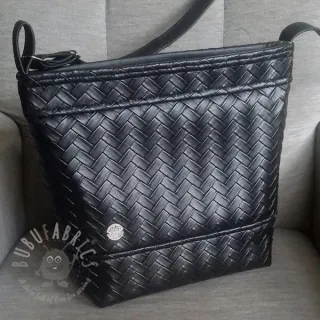 Sztuczna skóra PANIER noir