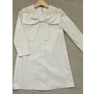 Bawełniana tkanina Petit dots white/black