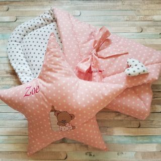 Bavlnená látka Petit stars mint