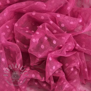 Tiul na TUTU SPOT dark fuchsia