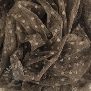 Tiul na TUTU SPOT dark taupe