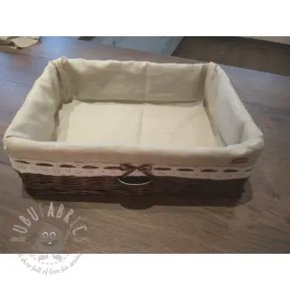 Len enzymatycznie prany beige
