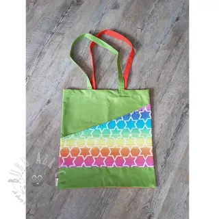 Tkanina płótno CANVAS lime