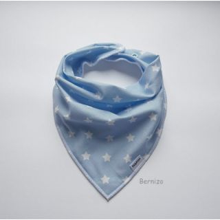 Bavlnená látka Petit stars light blue