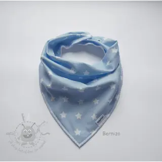 Bawełniana tkanina Petit stars light blue