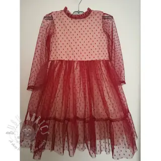 Tiul TUTU SPOT red