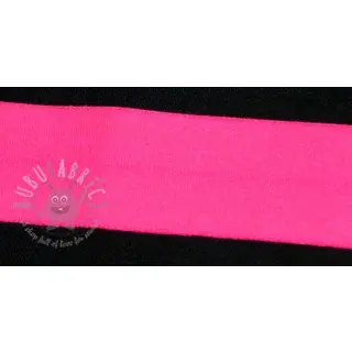Guma lamówkowa matowa 20 mm neon pink
