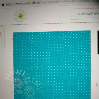 Bawełniana tkanina Petit dots navy