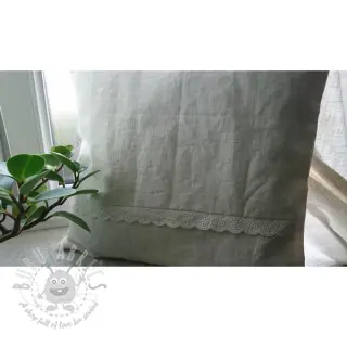 Len enzymatycznie prany beige