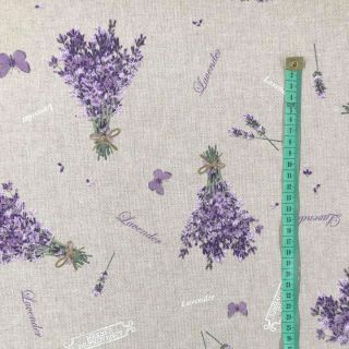 Tkanina dekoracyjna Linenlook Lavender