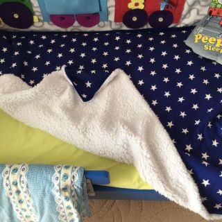 Bawełniana tkanina Petit stars cobalt