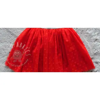 Tiul TUTU SPOT red