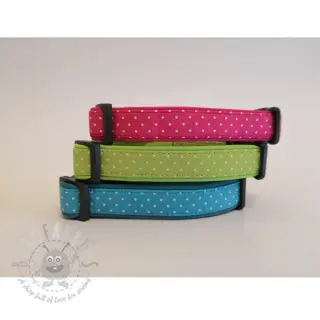 Bawełniana tkanina Petit dots turqouise