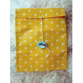 Bawełniana tkanina Petit stars yellow
