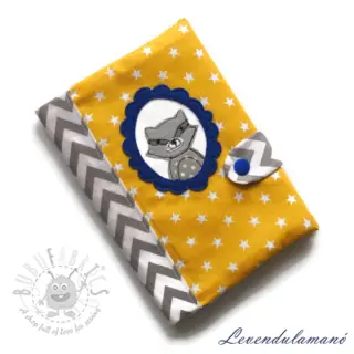 Bawełniana tkanina Petit stars ochre