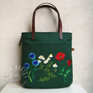 Len enzymatycznie prany dark green
