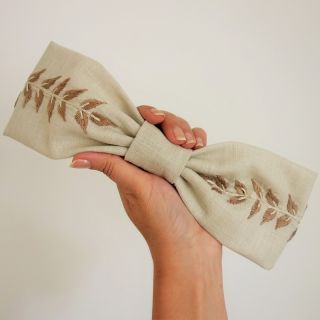 Ľan predpraný beige