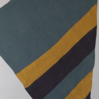 Muślin double gauze ochre ORGANIC