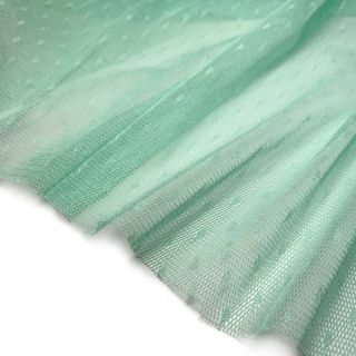 Tyl na TUTU DOT light mint