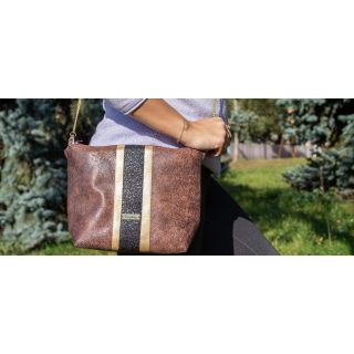 Sztuczna skóra SAFARI chocolat