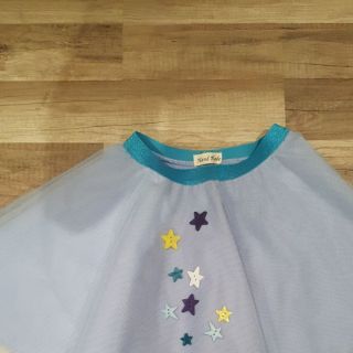 Tiul na TUTU light blue 160 cm