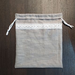Len enzymatycznie prany grey