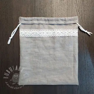 Len enzymatycznie prany grey