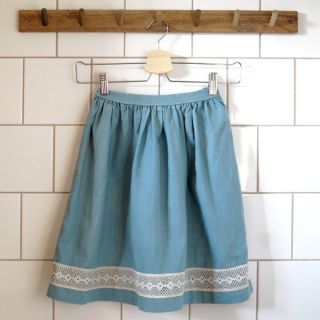 Len enzymatycznie prany teal