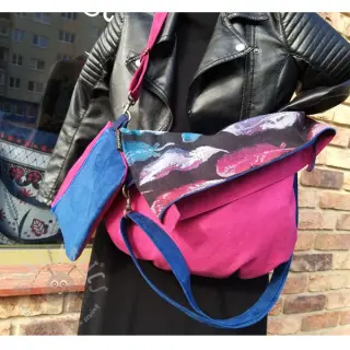 Zamsz ALASKA fuchsia/amethyste