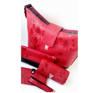 Ekoskóra COBRA rouge