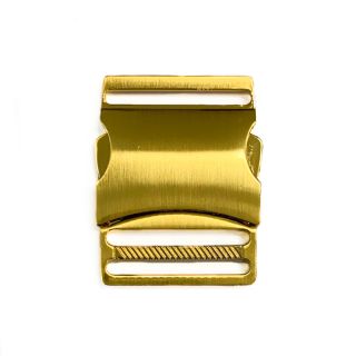 Kovová spona trojzubec 40 mm gold
