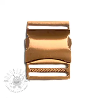 Metalowa klamra trójząb 40 mm copper