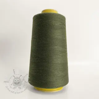 Nić overlockowa 2700 m camo green