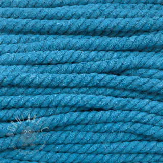Bawełniany sznur skręcany 12 mm jeans