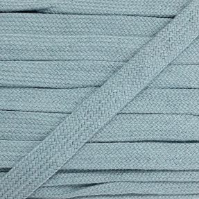 Bavlnená šnúra plochá 13 mm cloud blue