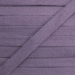Bavlnená šnúra plochá 13 mm lavender