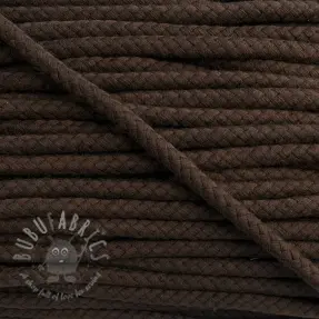 Sznurek bawełniany 8 mm dark mocha