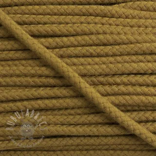 Sznurek bawełniany 8 mm golden brown
