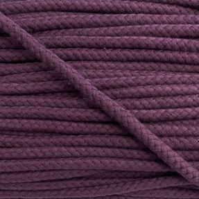 Sznurek bawełniany 8 mm violet