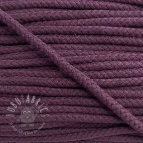 Sznurek bawełniany 8 mm violet