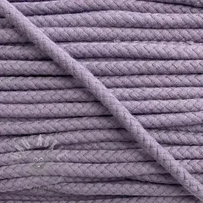 Sznurek bawełniany 8 mm lavender