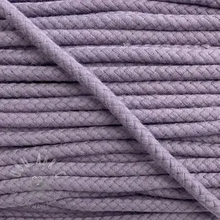 Sznurek bawełniany 8 mm lavender