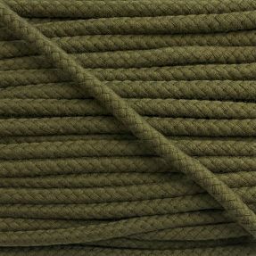 Bavlnená šnúra 8 mm camo green