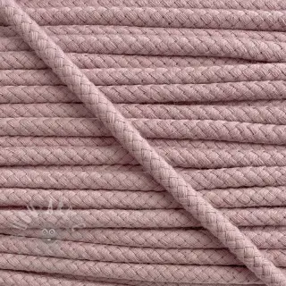 Sznurek bawełniany 8 mm washed pink