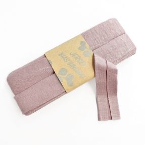 Taśma lamówkowa elastyczna wiskoza - 3 m dawn pink