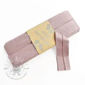 Taśma lamówkowa elastyczna wiskoza - 3 m dawn pink