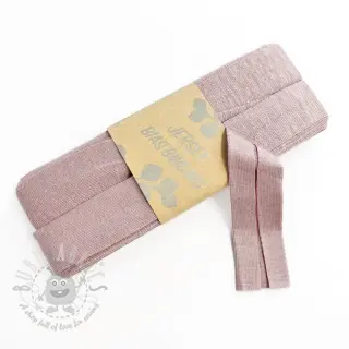 Taśma lamówkowa elastyczna wiskoza - 3 m dawn pink
