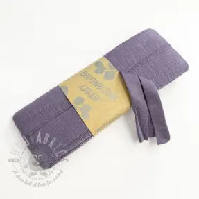 Taśma lamówkowa elastyczna wiskoza - 3 m lavender