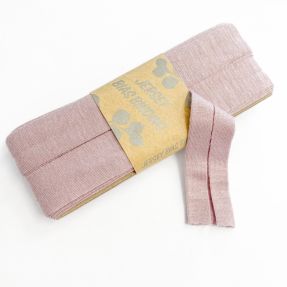 Lemovacia guma viskóza - 3 m washed pink