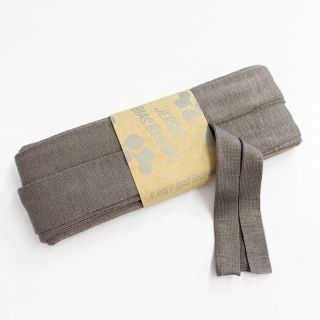 Taśma lamówkowa elastyczna wiskoza - 3 m taupe